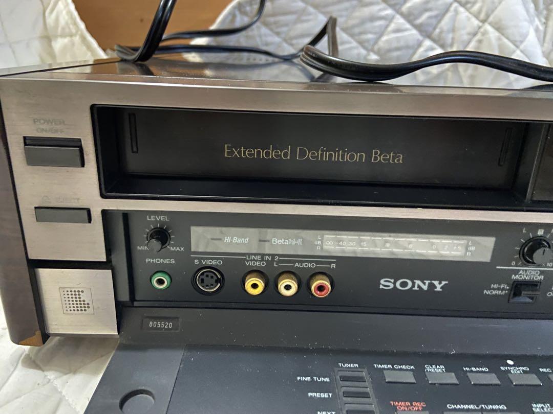 SONY EDβビデオデッキ EDV-8000 ⭐︎通電確認済