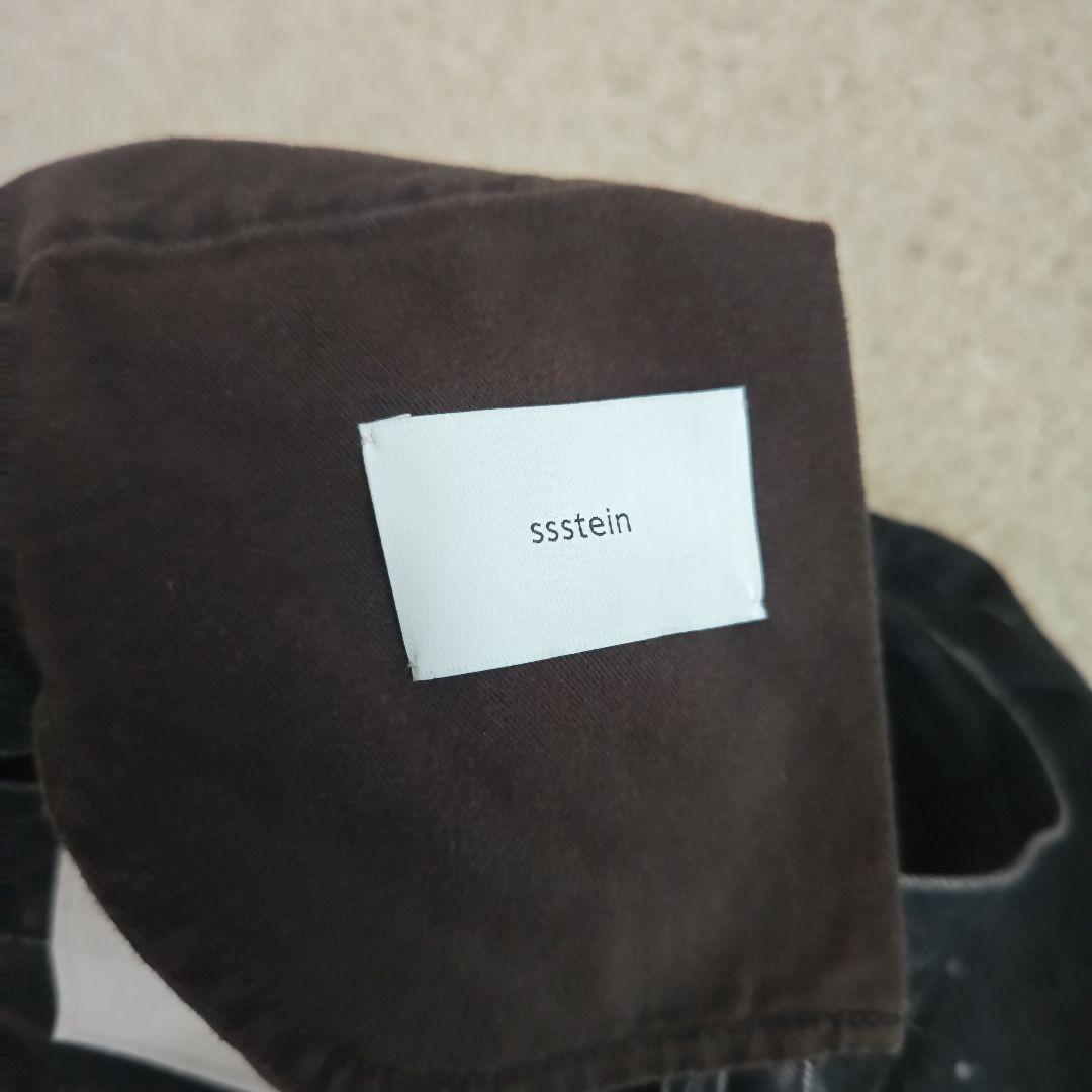 ssstein VINTAGE SPLASHED DENIM