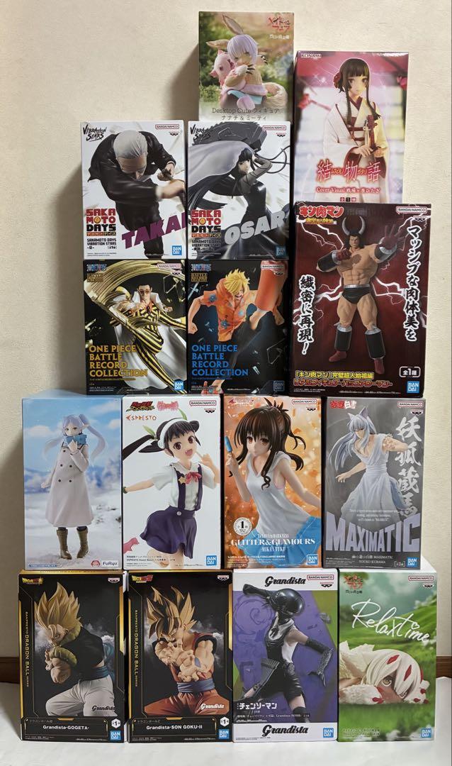 【ロックマン/キン肉マン/鬼滅他】プライズフィギュア10体セットまとめ売り ロックマン/キン肉マン/鬼滅他】プライズフィギュア10体セット