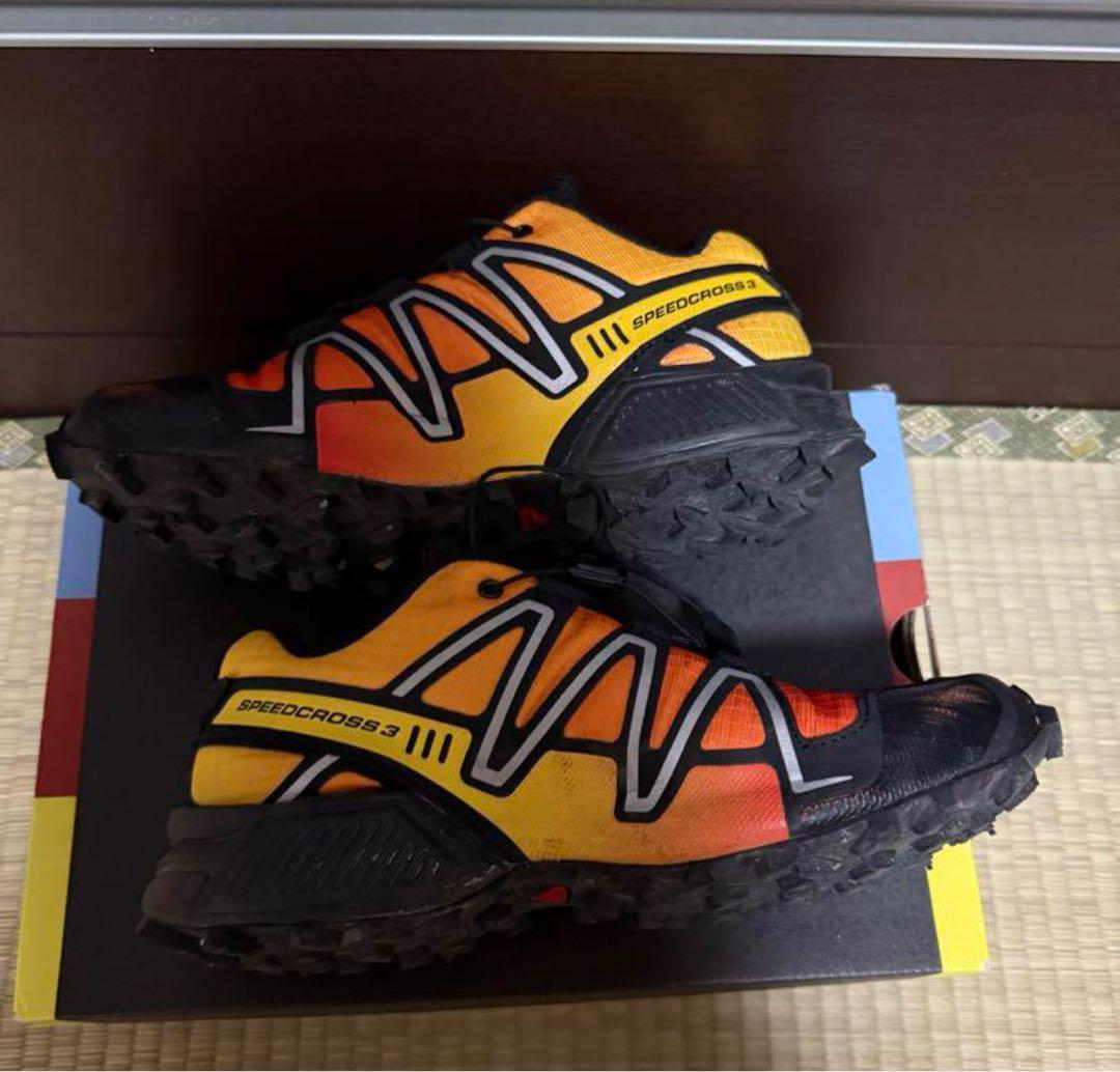Salomon Speedcross 3 オレンジ/ブラック　23cm