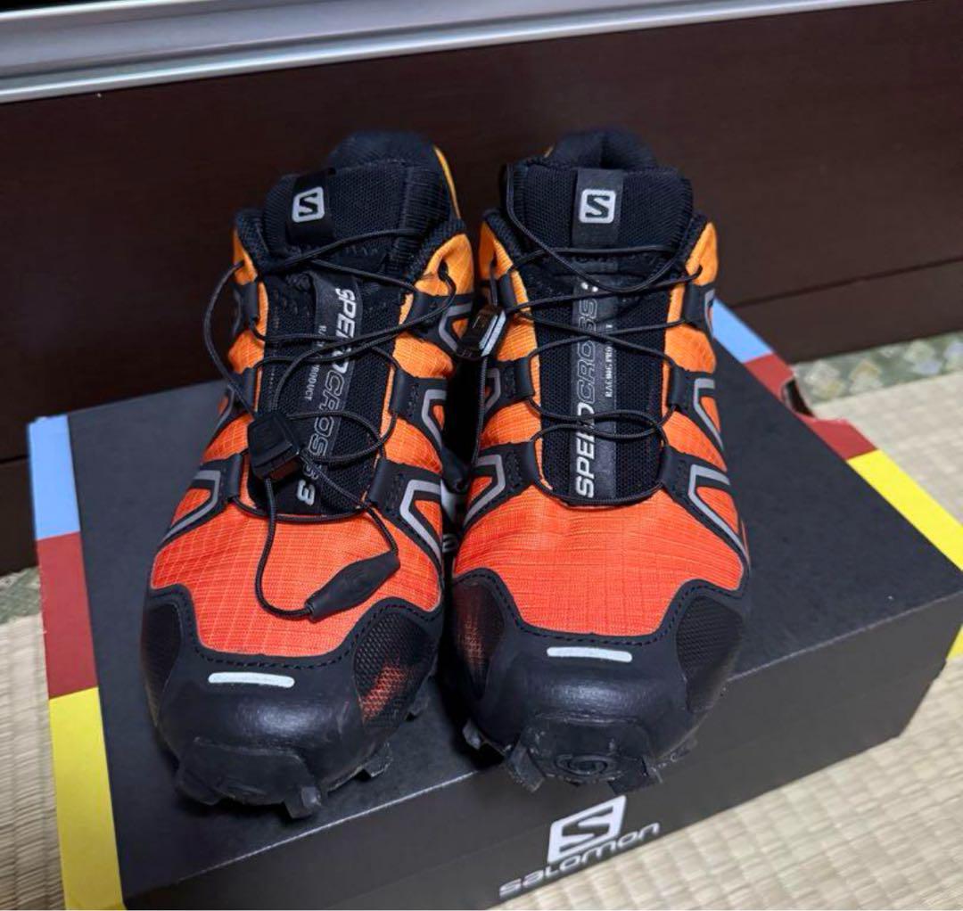 Salomon Speedcross 3 オレンジ/ブラック　23cm
