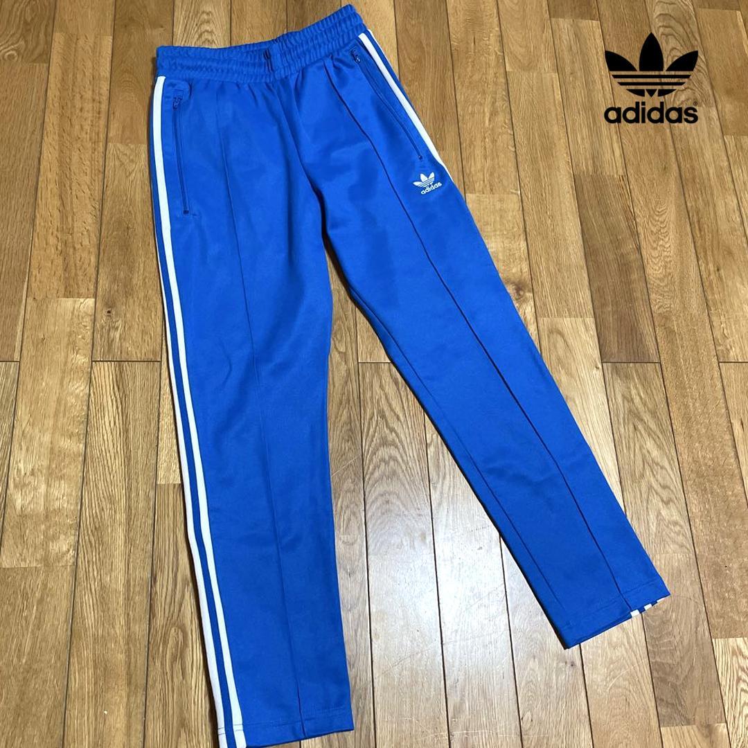 adidas✴︎トラックパンツ✴︎ブルー✴︎3本ライン