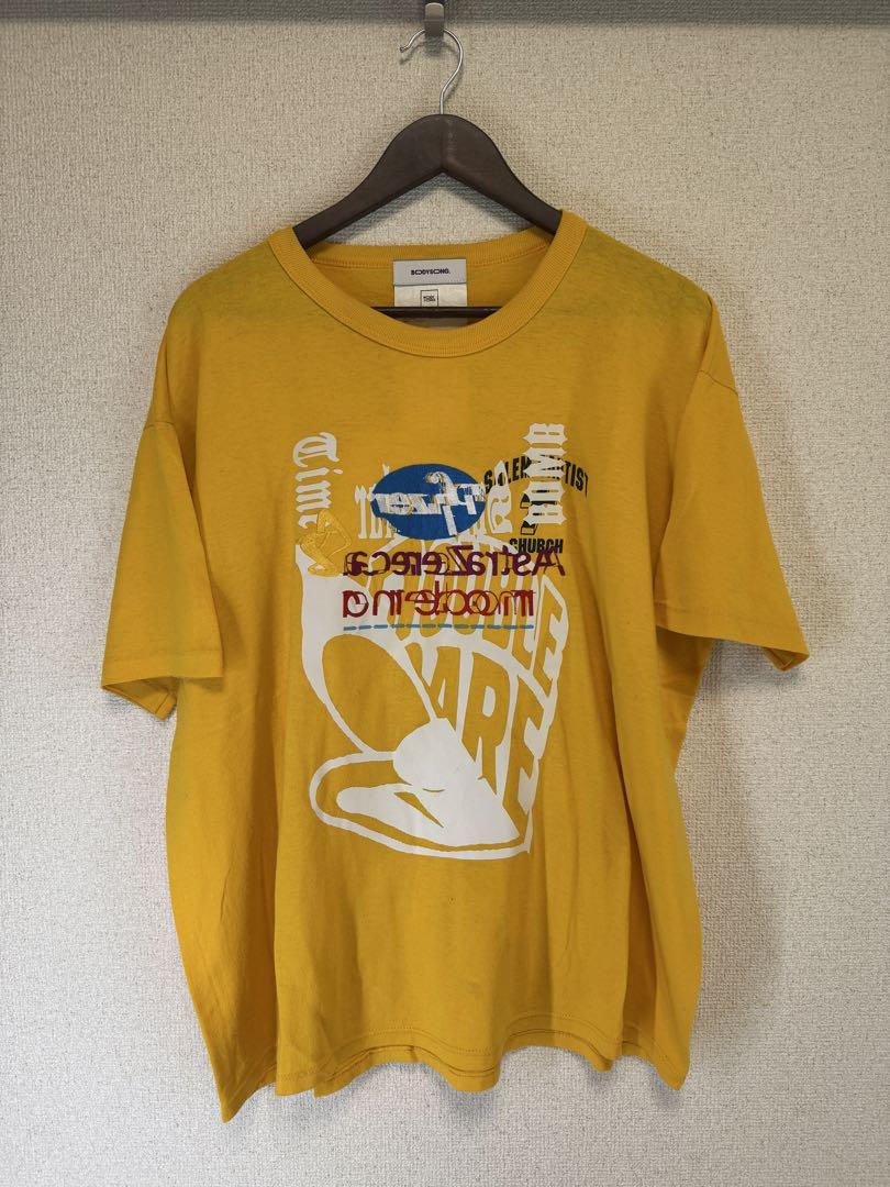 bodysong x NUKEME コラボ グラフィックプリント Tシャツ
