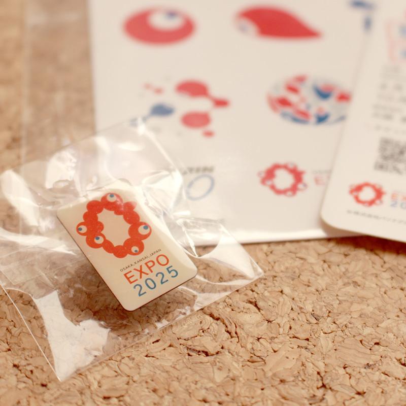 ミャクミャク ピンバッジ EXPO 2025 非売品の通販 by かな2's