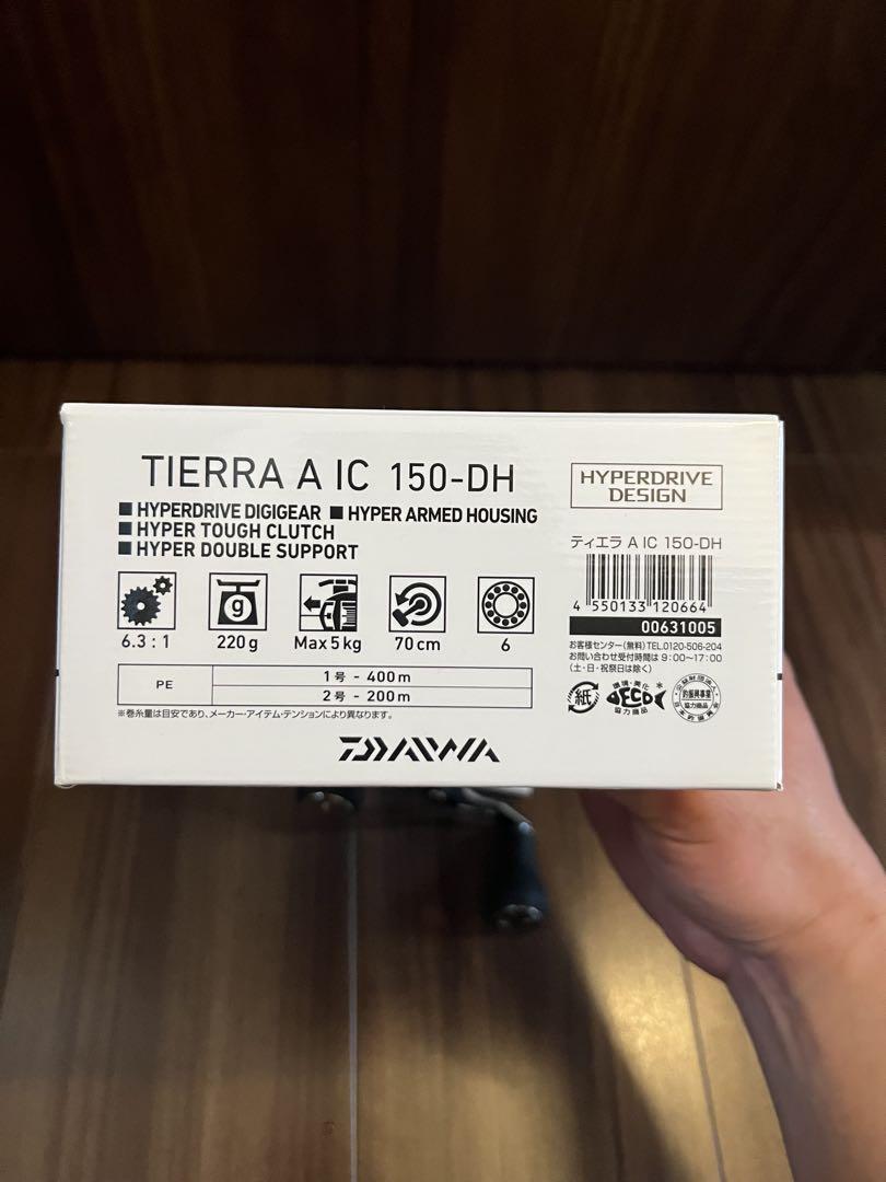 【ゴールデンウィーク値下げ❗️】ダイワ　21ティエラa ic 150-DH❗️美品❗️