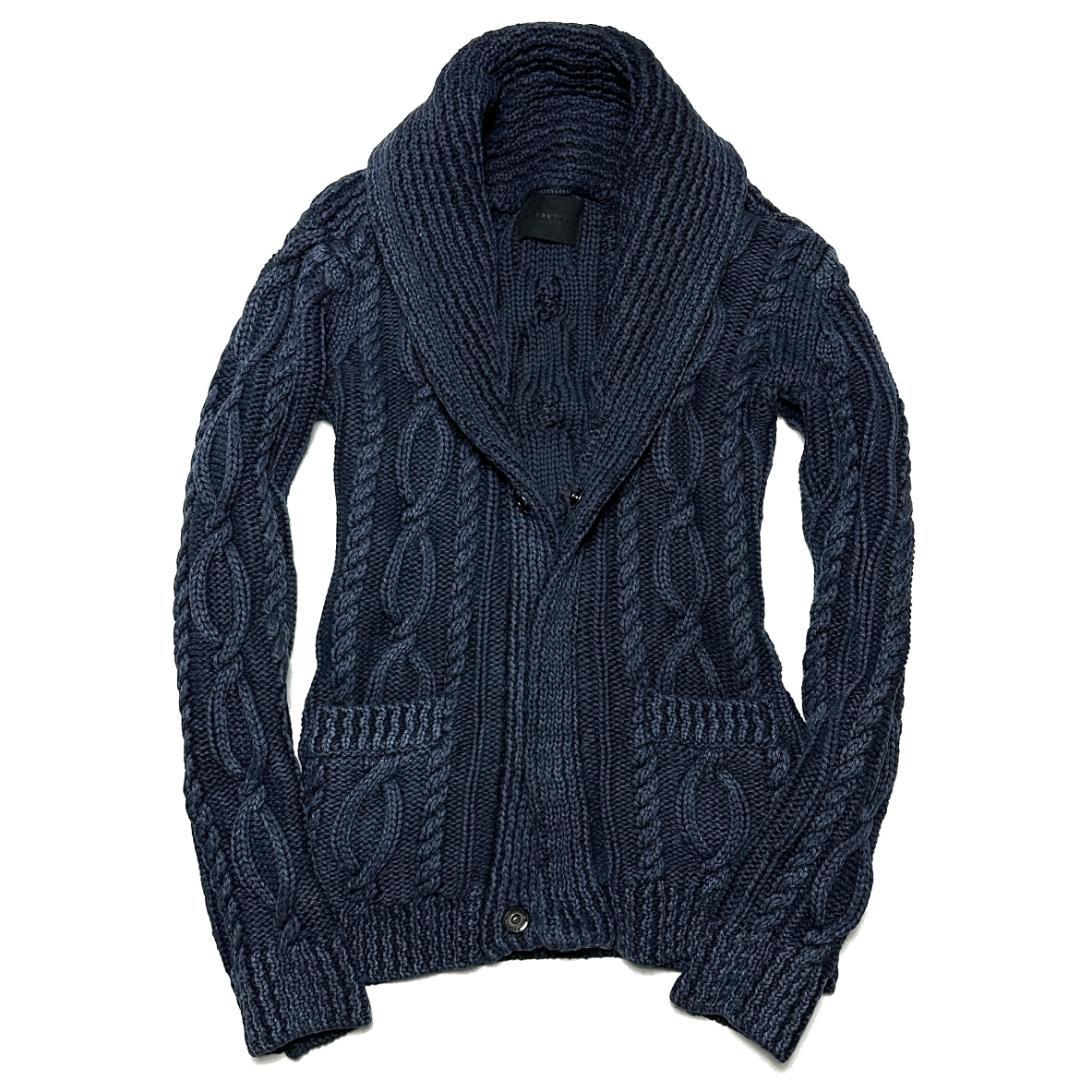 LEON掲載junhashimoto SAND BLASTショールカーディガン3