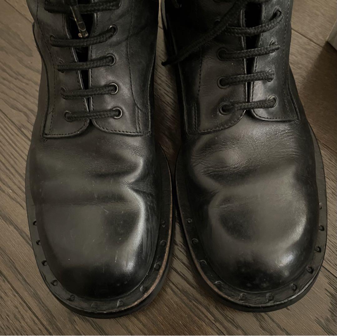 【一部予約！】 Yohji Yamamoto ヨウジヤマモト 編み上げブーツ 23cm 靴