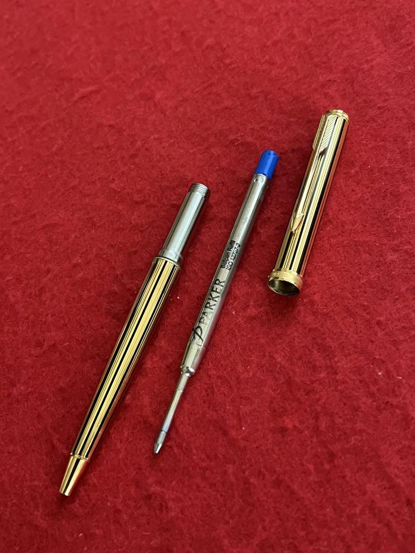 セール(SALE)開催中！ファッション通販 パーカーボールペン ゴールドブラックストライプ❗️美 プルミエ 筆記具