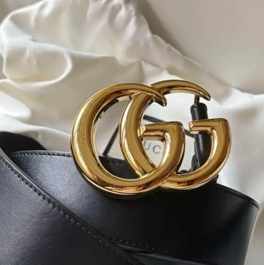 値段交渉⭕️ ‼️激安出品‼️ GUCCI ダブルG ワイドベルト