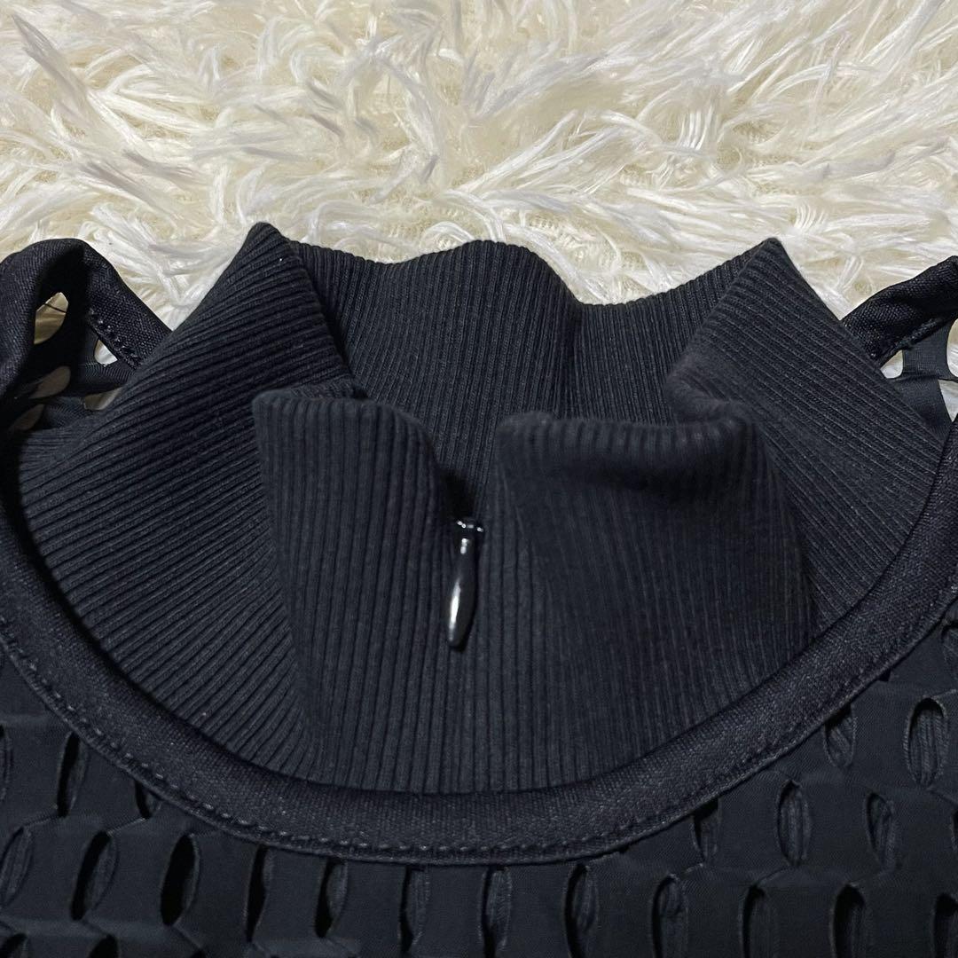 【美品】adidas アディダス バーサタイル リブワンピース XS ブラック