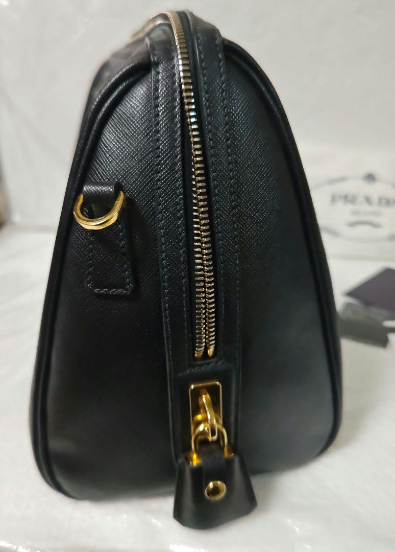 割引中】PRADA SAFFIANO NERO プラダサフィアーノ黒