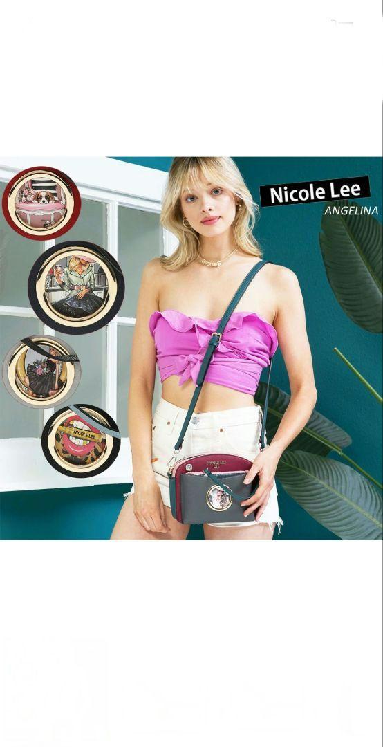 Nicole Lee スクエアショルダーバッグ タグ付き