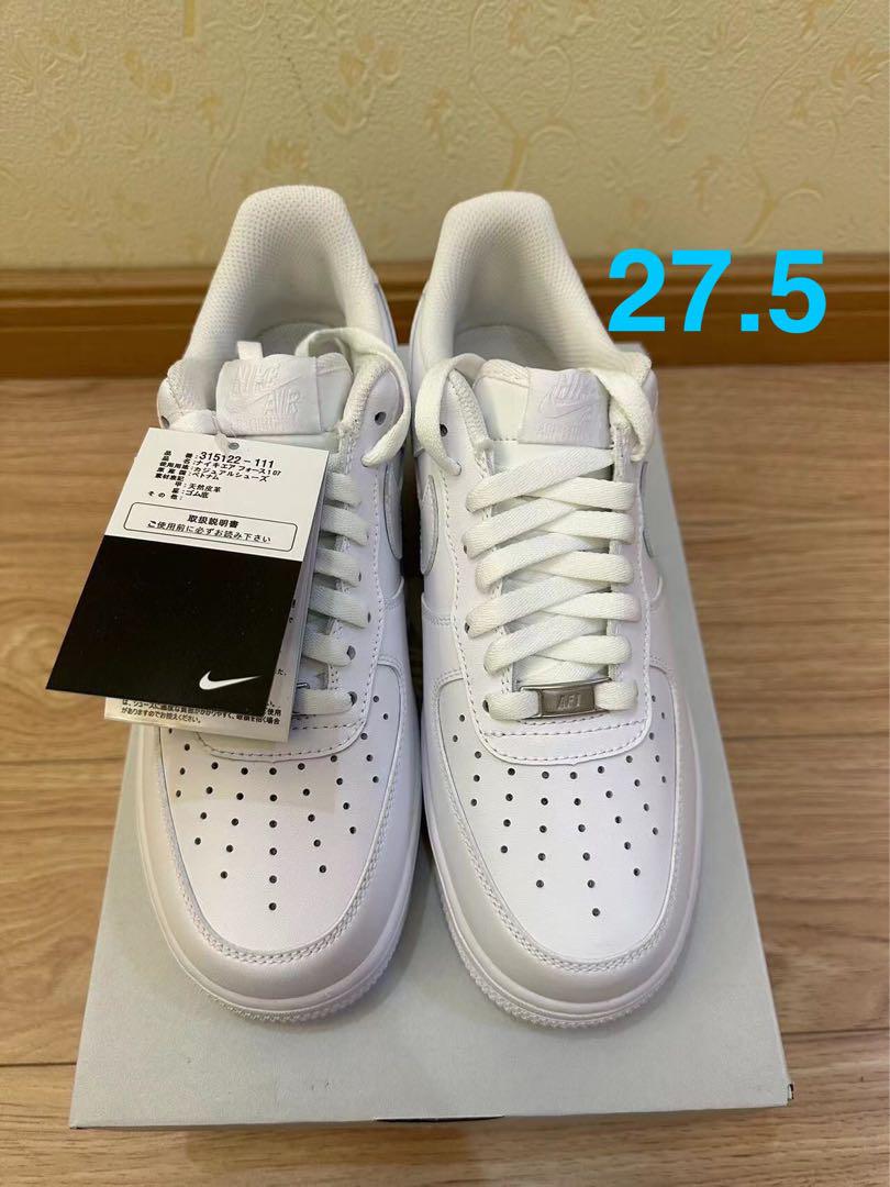 新品NIKE AIR FORCE 1 07 ナイキ エアフォース1 27.5cm靴