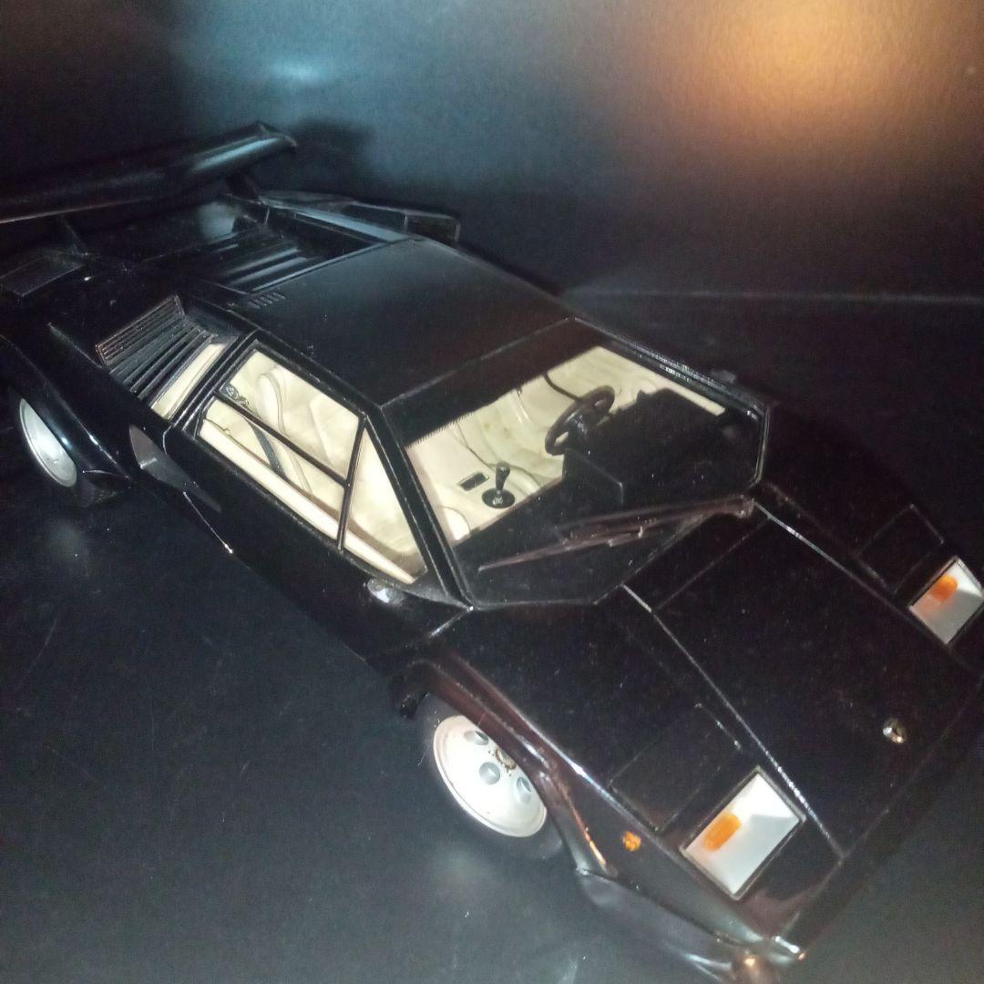 難あり品 1/18 京商 ランボルギーニ カウンタック LP500 ブラック