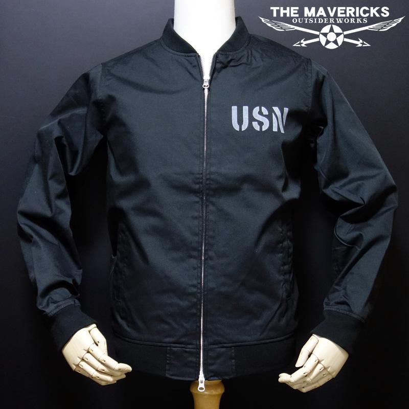新品 ミリタリージャケット XL 米海軍 NAVY黒猫モデル ブラック 黒