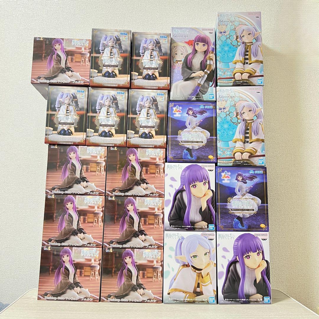 【新品・未開封】葬送のフリーレン 人気プライズフィギュアまとめ売り 20点セット