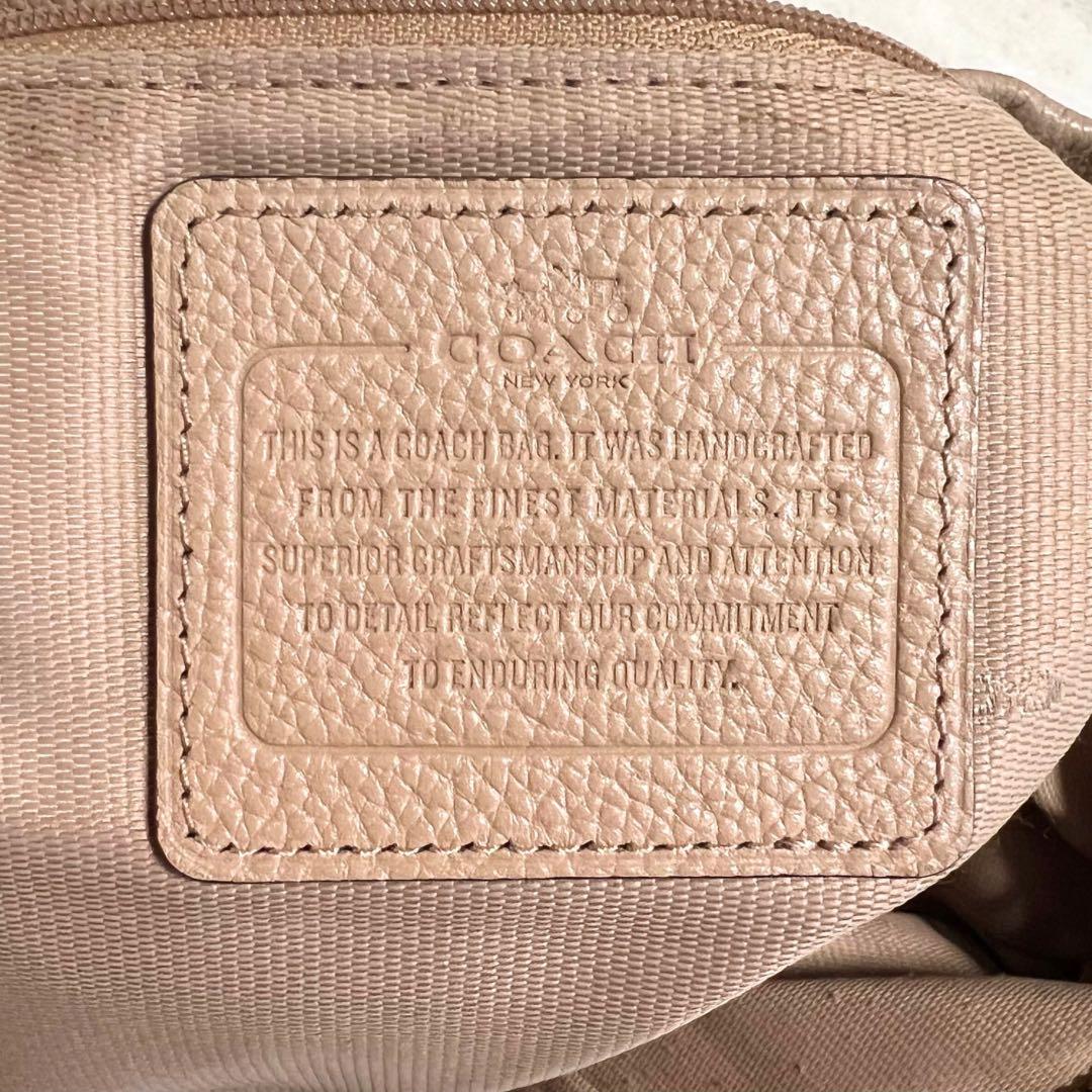 COACH】柔らか本革 2WAY ショルダーバッグ ホーボー 34311