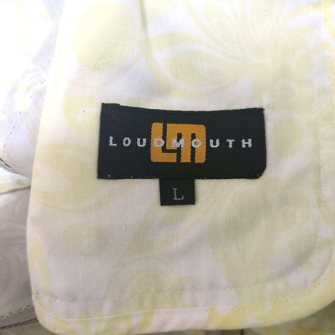 LOUDMOUTH ラウドマウス パンツ スカル 総柄 ド派手 L - メルカリ