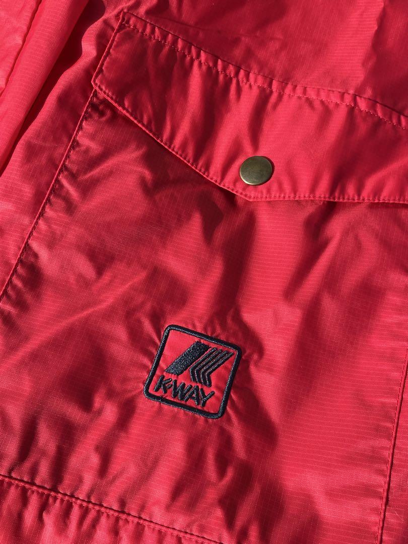 ◆ 新品未着用 A.P.C. × KWAY ダブルネーム　防水ナイロンジャケット ◇ 新品未着用 A.P.C. × KWAY ダブルネーム 防水ナイロン