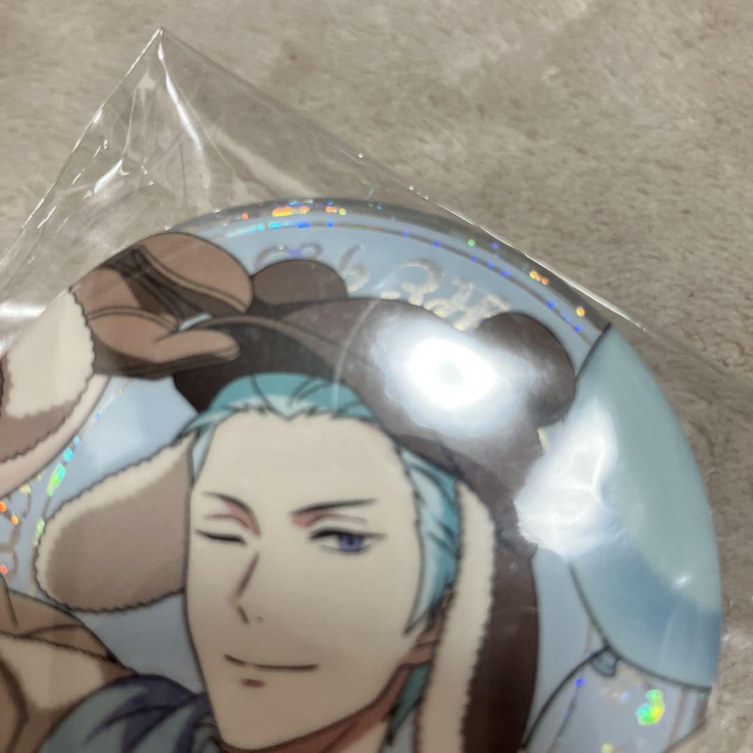 SideM 葛之葉雨彦 アニクロ ANICLOSET 等身缶バッジ 2点セット
