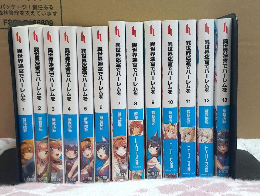 異世界迷宮でハーレムを　1~13巻 Amazon.co.jp: 異世界迷宮でハーレムを 13 (ヒーロー文庫