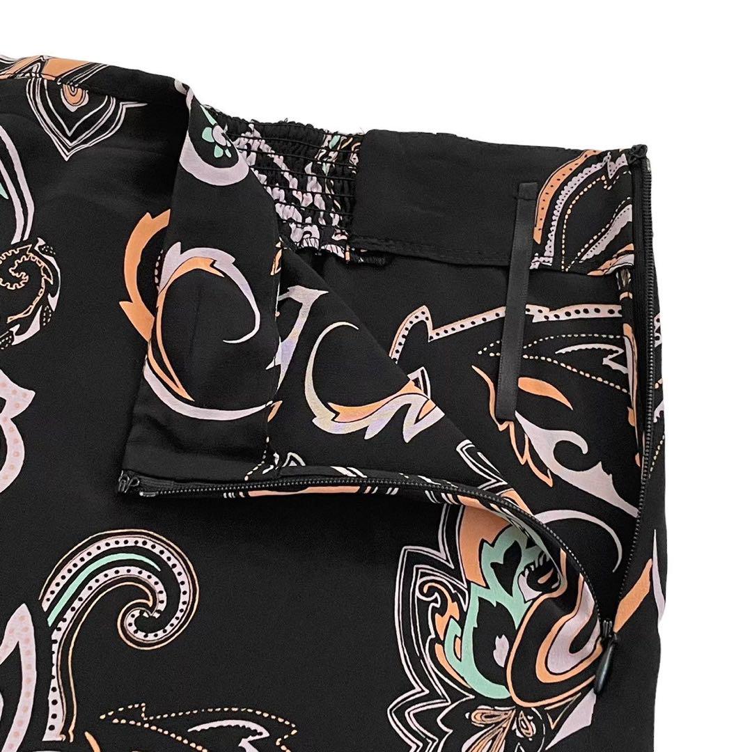 【一部予約！】 ひざ丈 スカート エトロ ETRO アパレル ペイズリー柄 ボトムス スカート