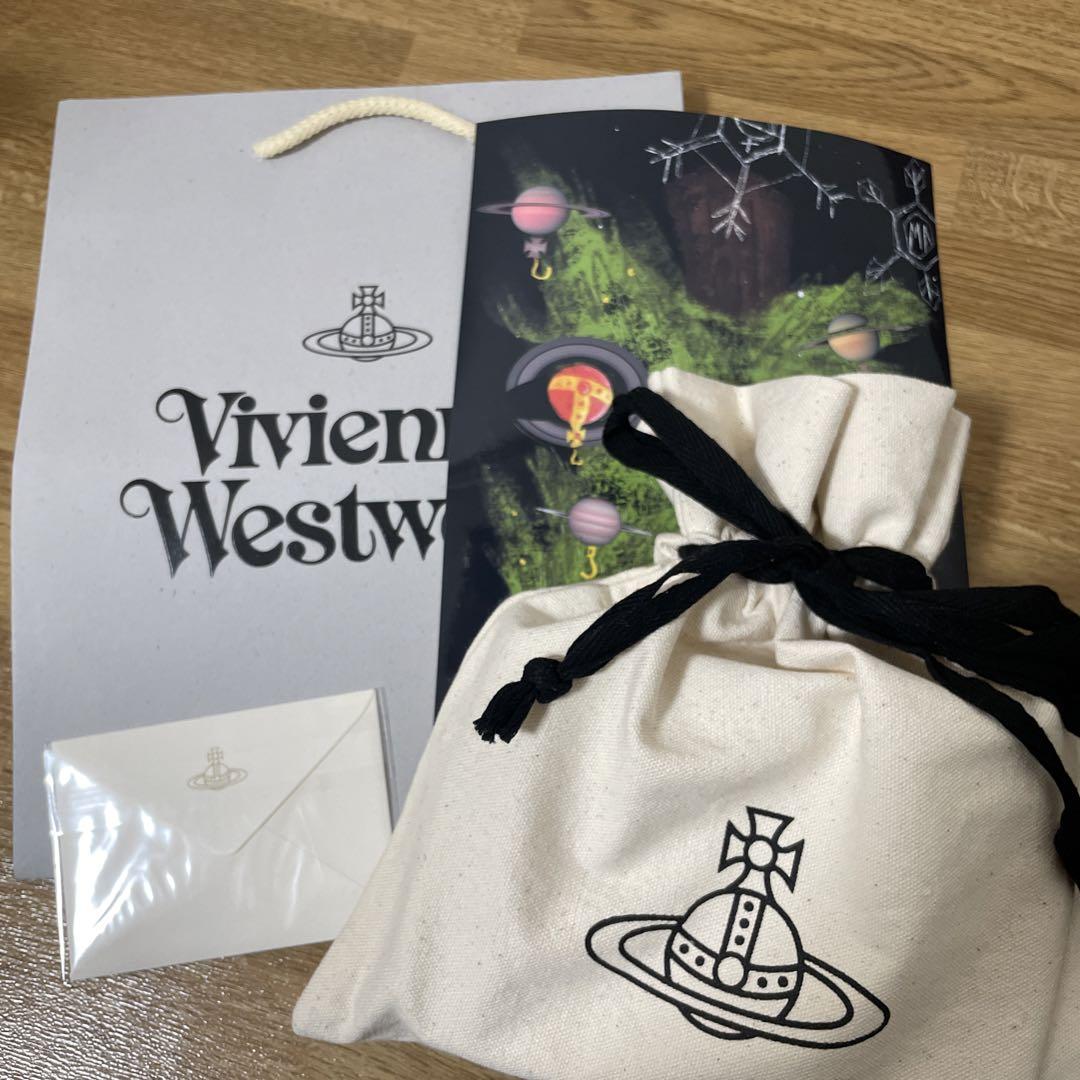 Vivienne Westwood ADVAN二つ折り財布ネイビー/ヴィヴィアン Vivienne Westwood ADVAN二つ折り財布ネイビー/ヴィヴィアン