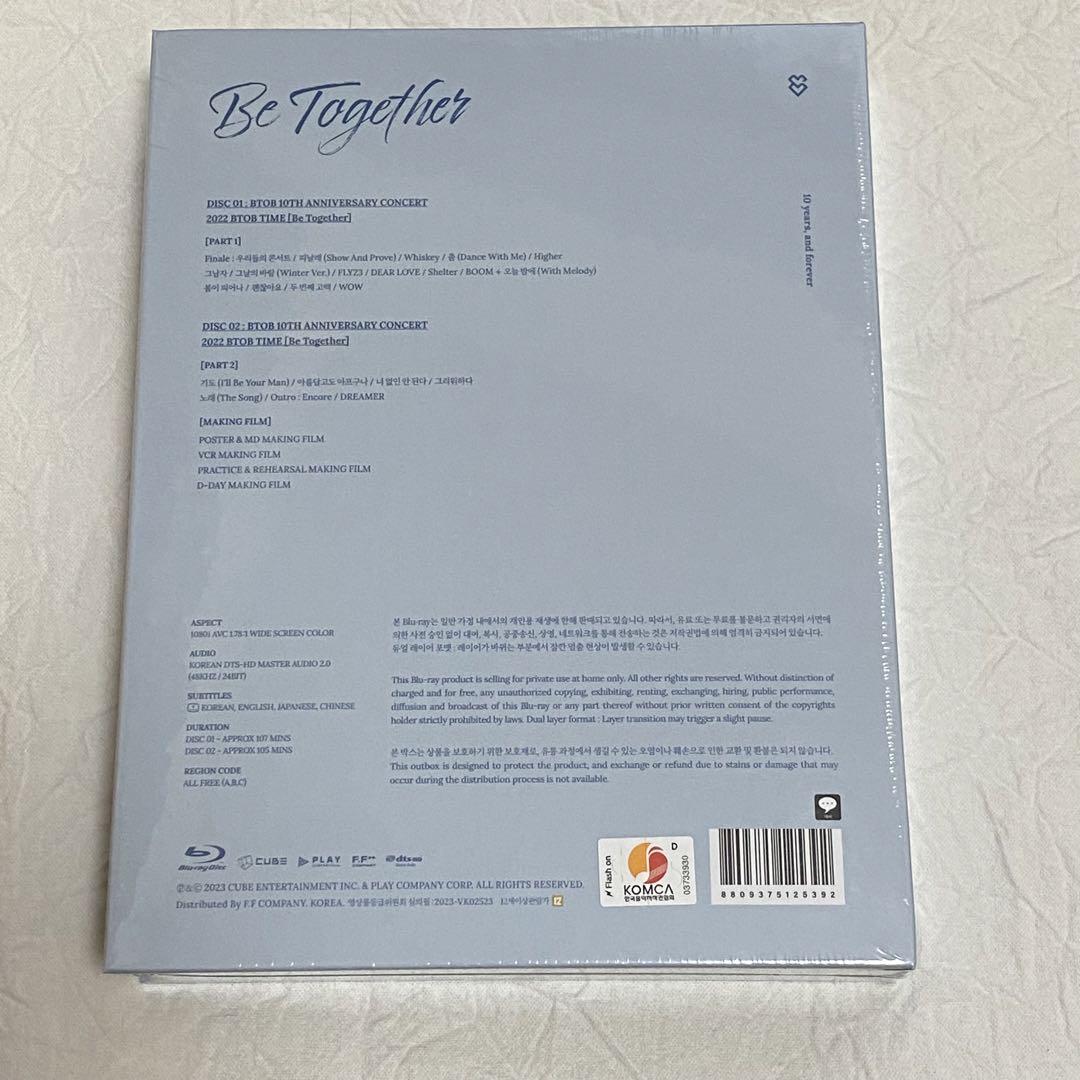 BTOB Be Together Blu-ray新 発売