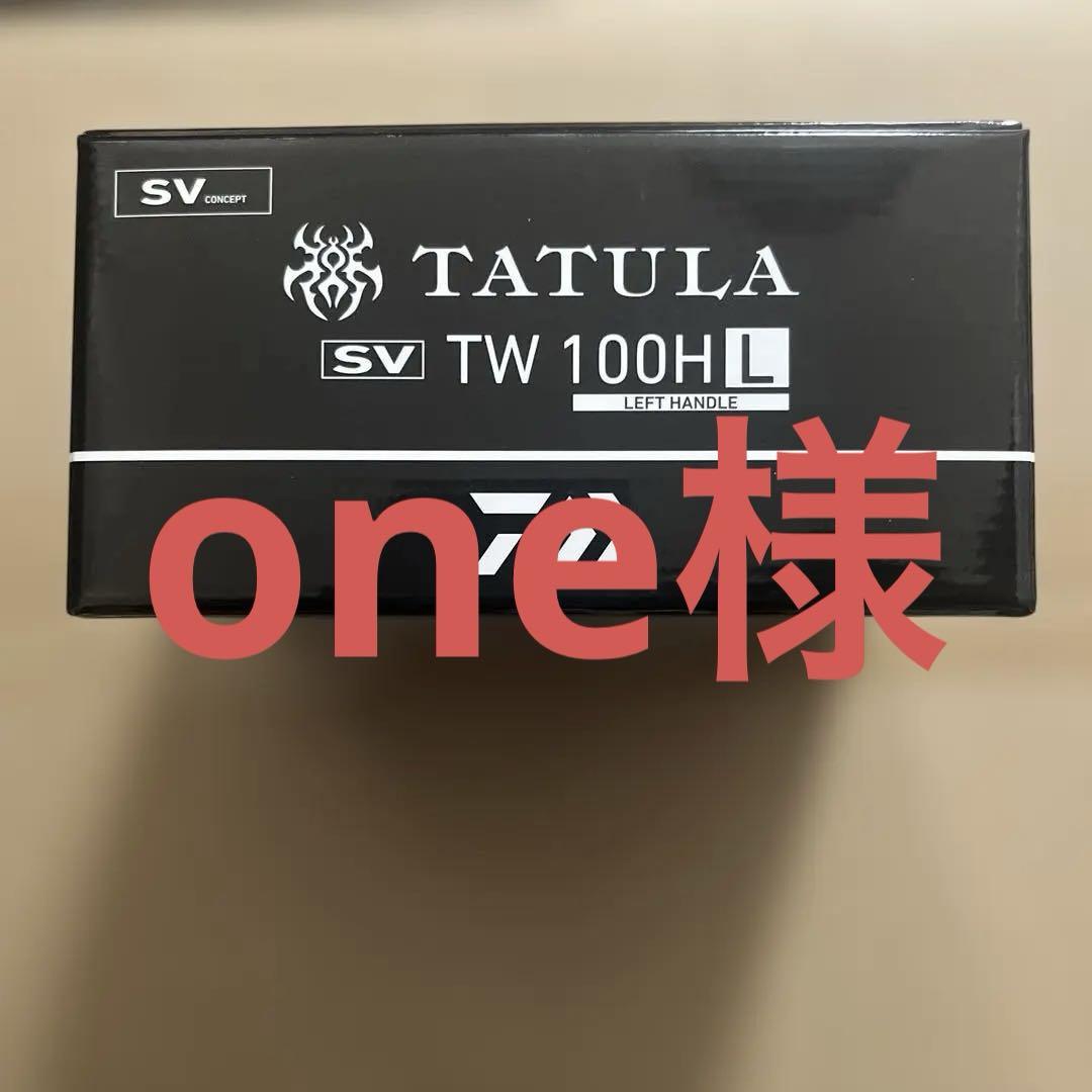 ダイワ 25 タトゥーラ SV TW 100 HL