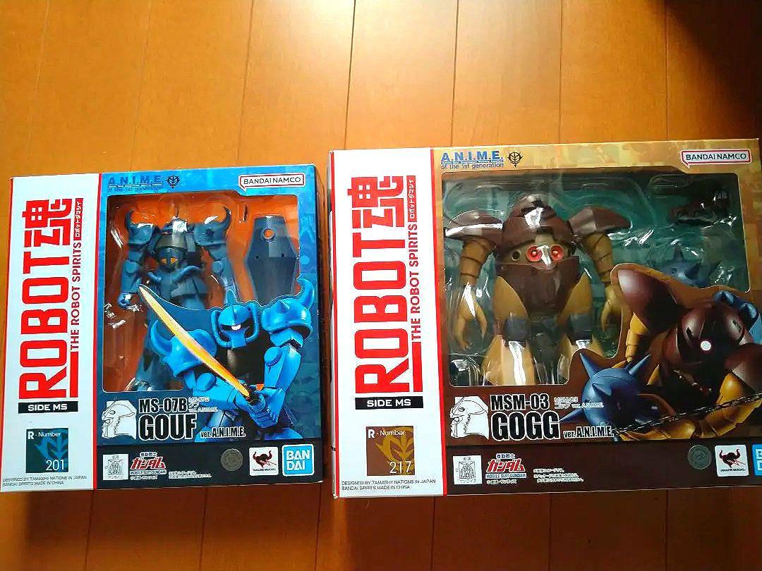 ROBOT魂 グフ 、ゴッグverA.N.I.M.E