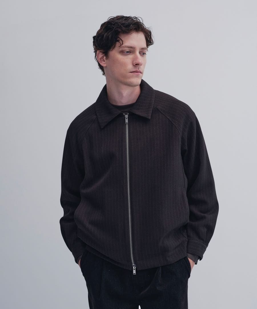 city tokyo warm-flex ジップブルゾンstudios ショートS AURALEE