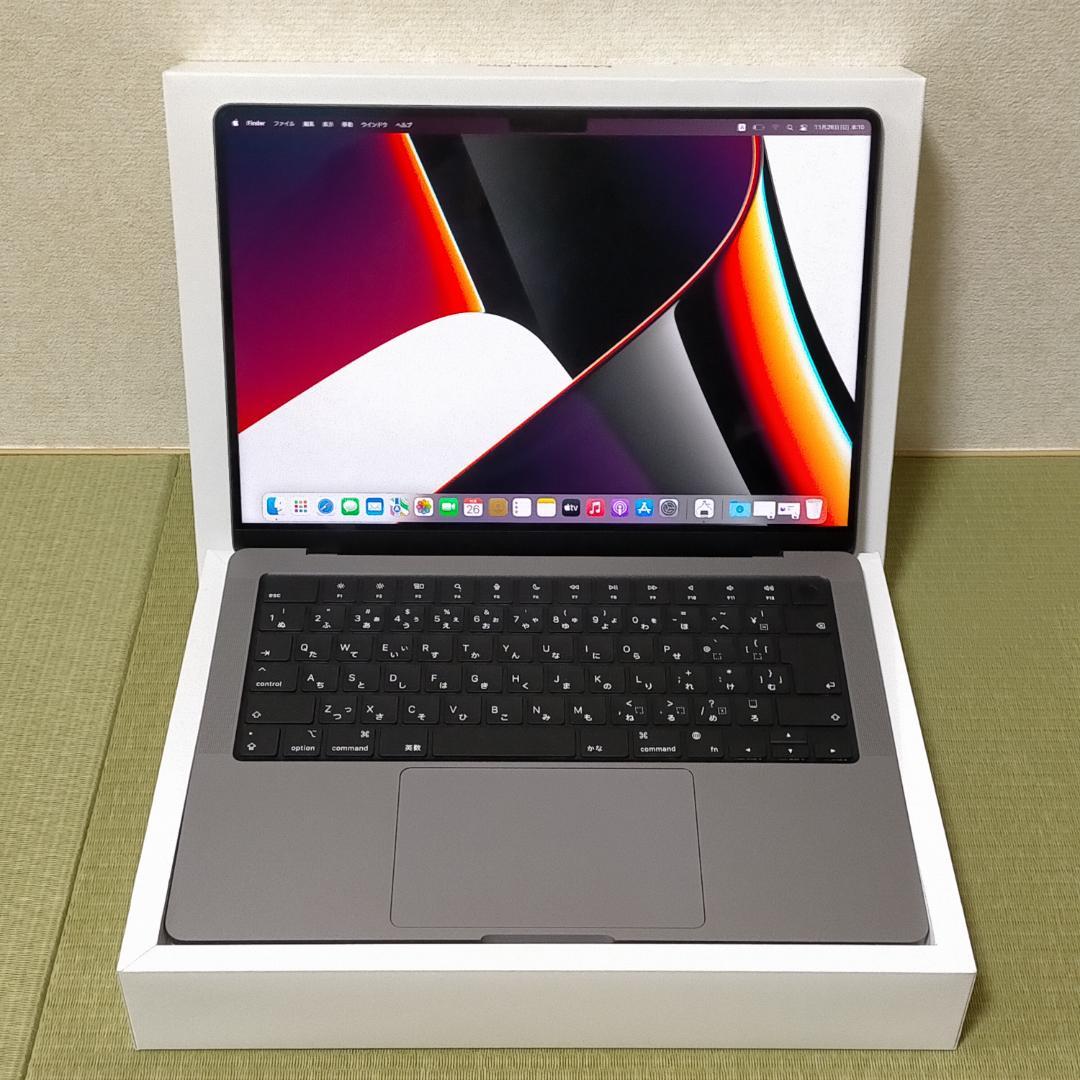 週末限定ンセール 美品』MacBookPro M1Pro 16GB 512GB 14インチ MacBook本体
