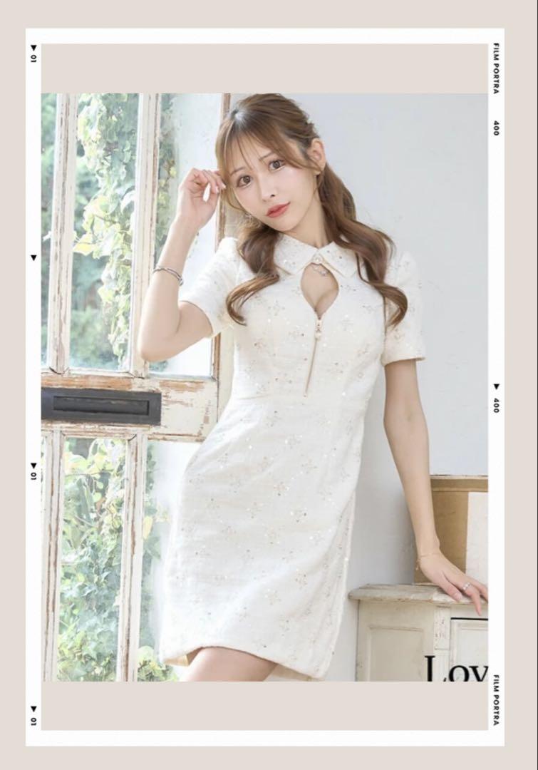 新品　Love Rich キャバドレス　ミニドレス スパンコール　ミニスカート 新品 Love Rich キャバドレス ミニドレス スパンコール ミニ
