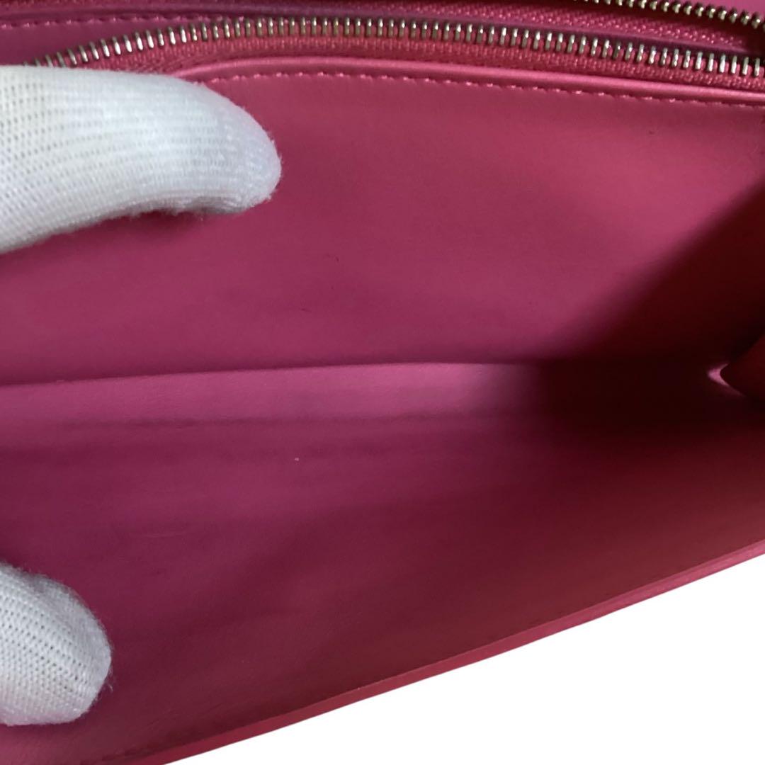 【LOUIS VUITTON】 ヴェルニ長財布【レッド】