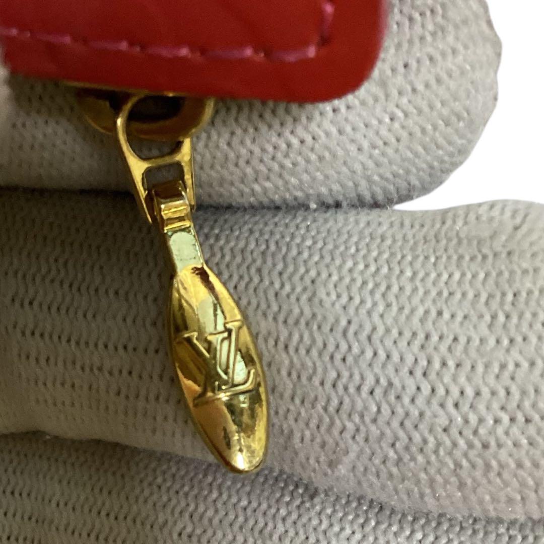 【LOUIS VUITTON】 ヴェルニ長財布【レッド】