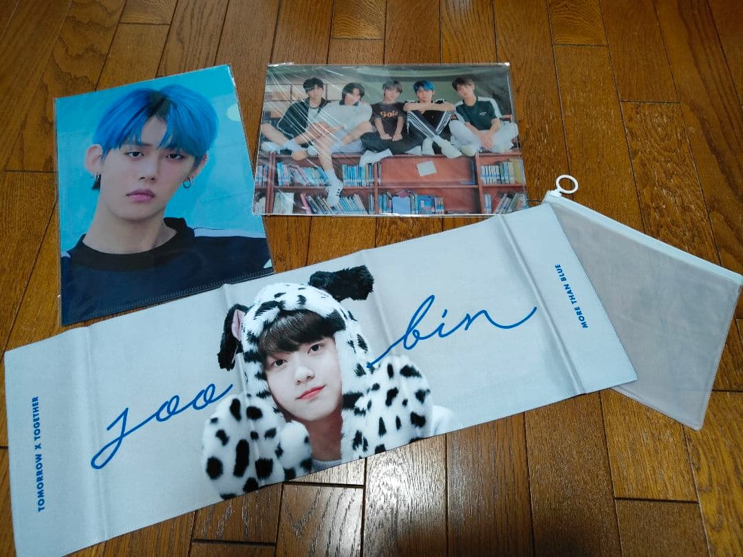 TXT スローガン クリアファイル TOMORROW X TOGETHER