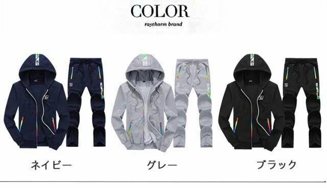 メンズジャージ 上下セット スウェット セット 2点セット トレーニングウェア