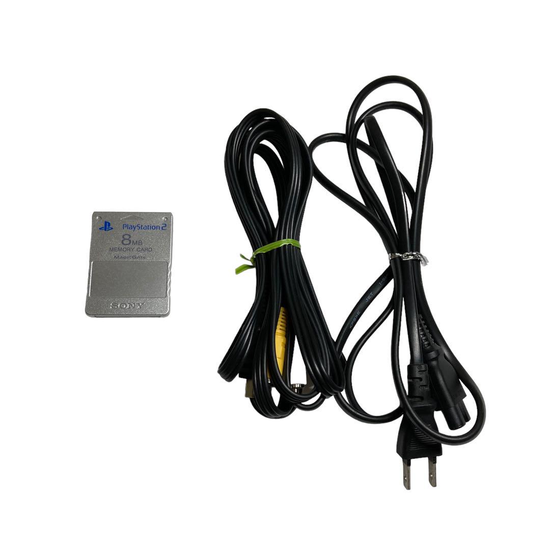 【動作確認済】SONY PS2 SCPH-39000 シルバー 直ぐ遊べるセット