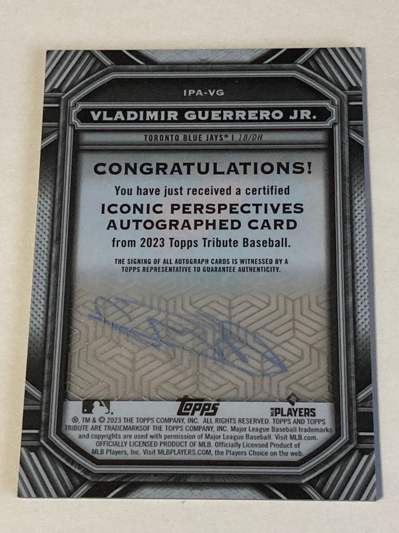 GUERRERO!! ゲレーロJR 25枚 直筆サインカード 2025 UP786_INFO