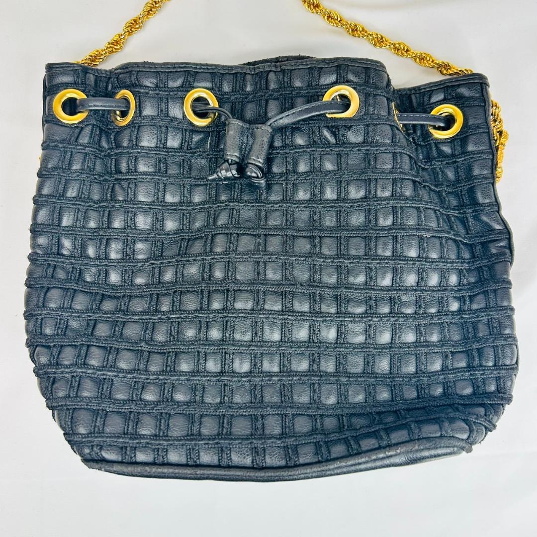 VALENTINO ヴァレンティノ レザー チェーンショルダー バッグ