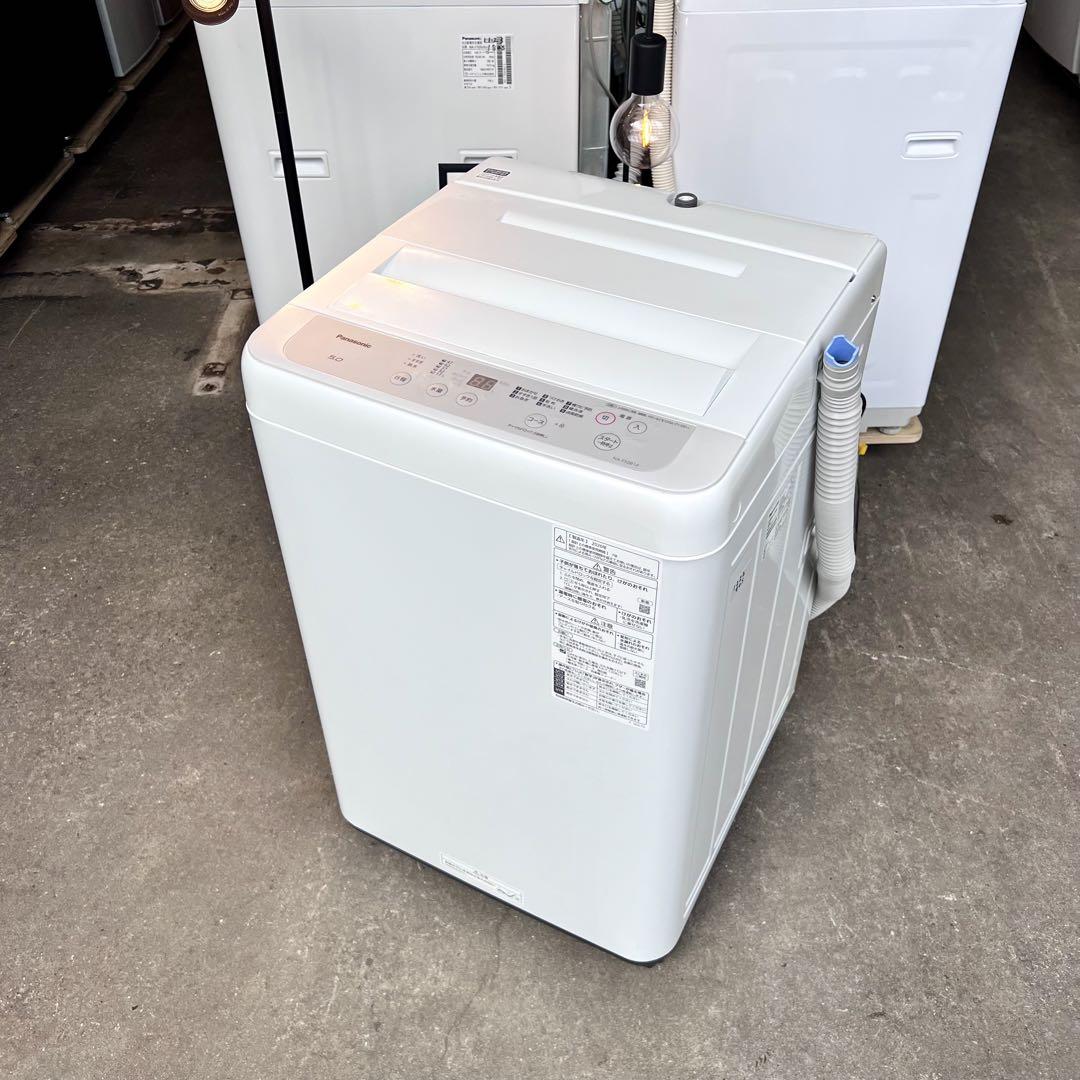 設置まで✨ Panasonic 一人暮らし洗濯機 5kg 2020年製 設置まで✨ Panasonic 一人暮らし洗濯機 5kg 2020年製