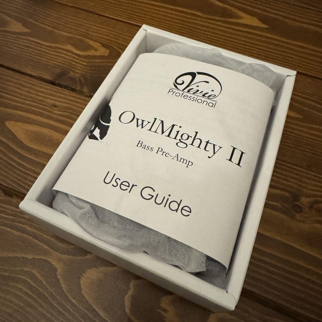 Vivie OwlMighty II ベースプリアンプ