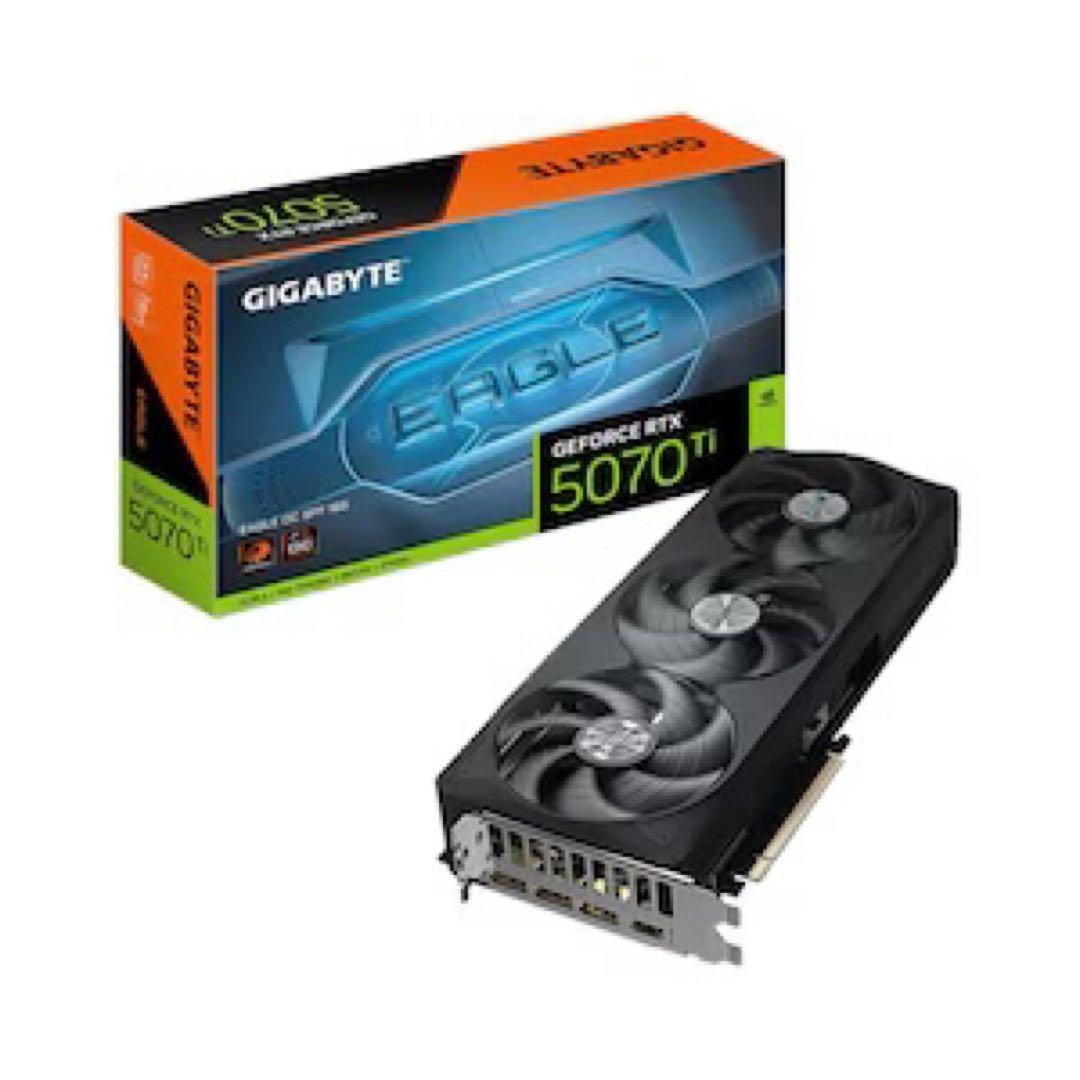 GIGABYTE GeForce RTX 5070 Ti 2年間保証付き