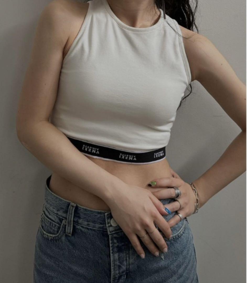 AMERI LOGO TAPE TANK TOP - メルカリ