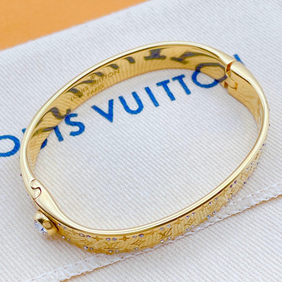 LOUIS VUITTON バングル　リジッド　ナノグラム　Sサイズ