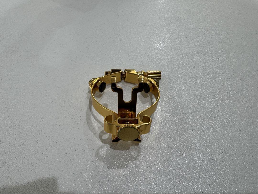 JLV アルトサックス　金メッキ　リガチャー