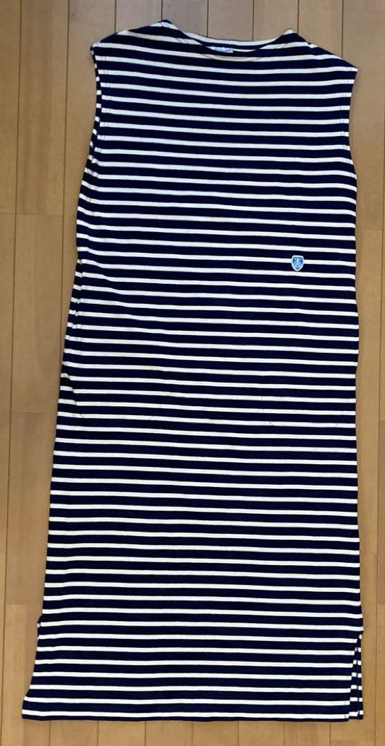 ORCIVAL ボーダーカットソーワンピース