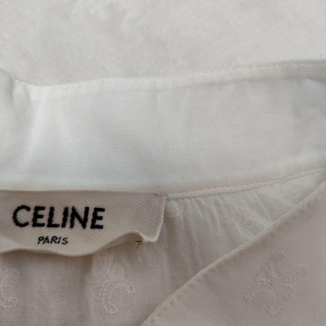 美品❢セリーヌ　トップス　ブラウス　半袖　CELINE