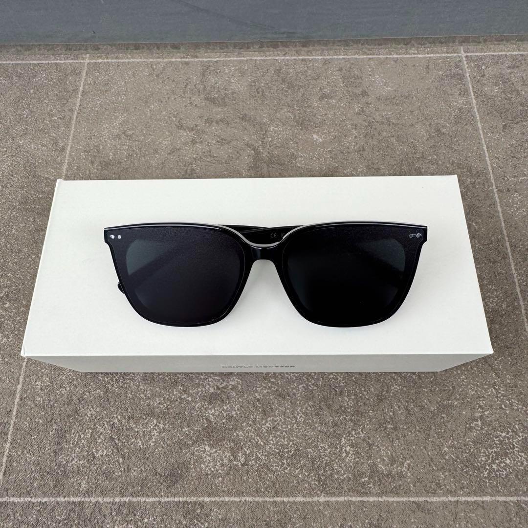 Gentle Monster HEIZERブラック サングラス ケース付き Heizer 01 | Gentle Monster