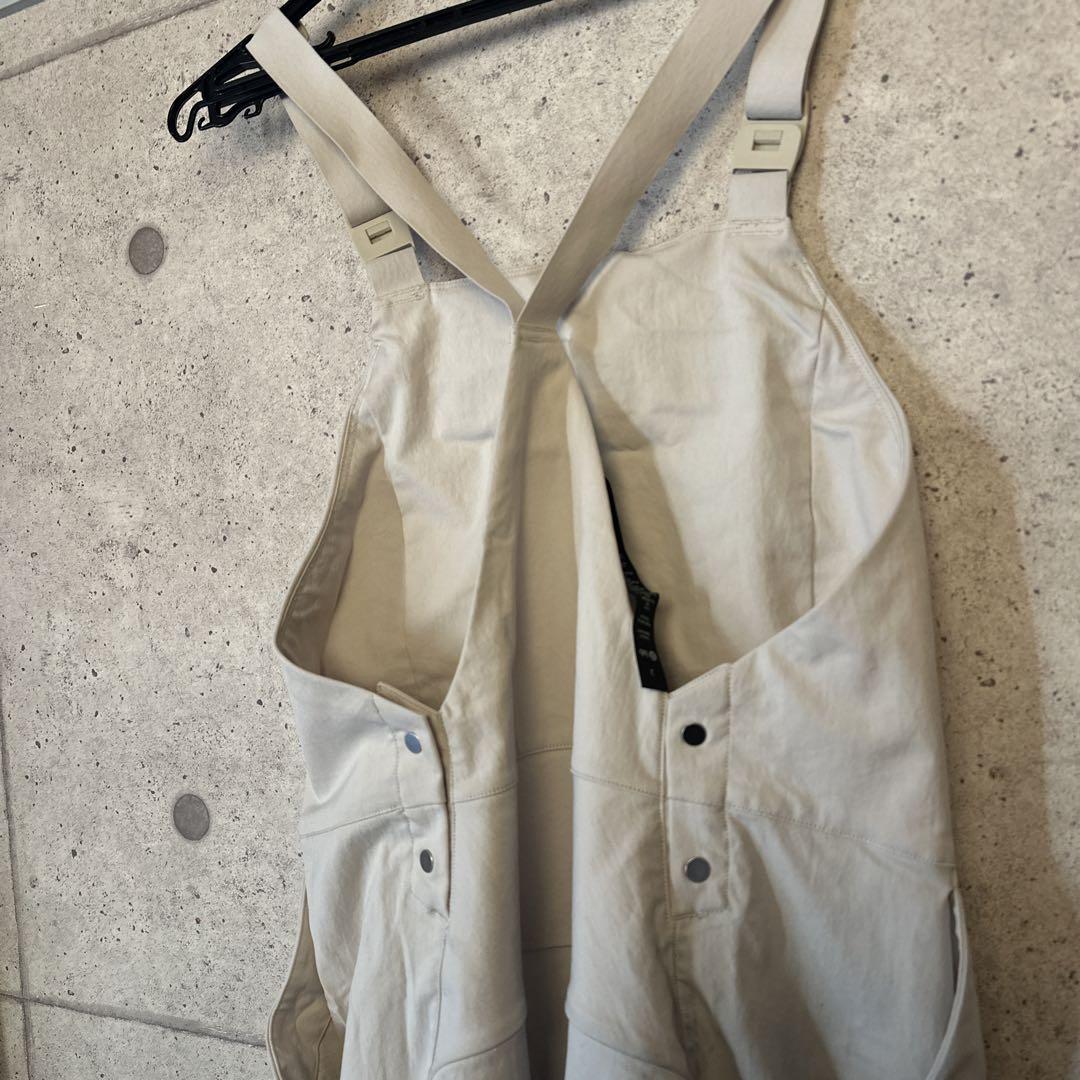 Lulu lemon オフホワイトサロペット サロペット・オーバーオール